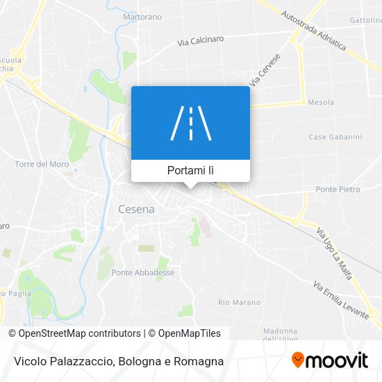 Mappa Vicolo Palazzaccio