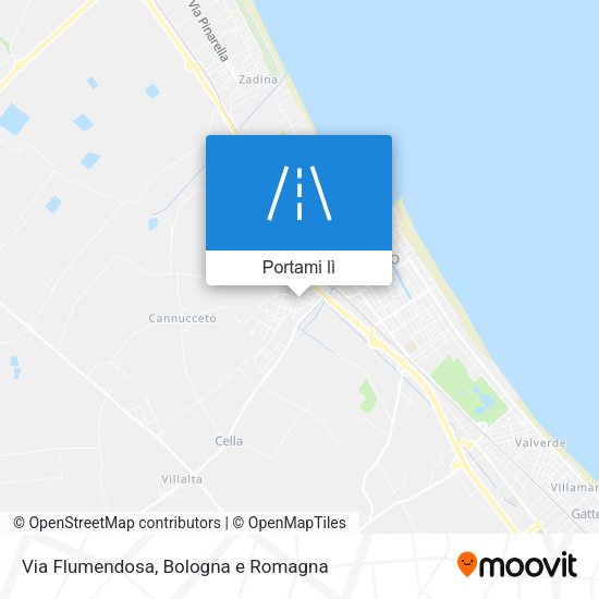 Mappa Via Flumendosa