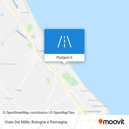 Mappa Viale Dei Mille
