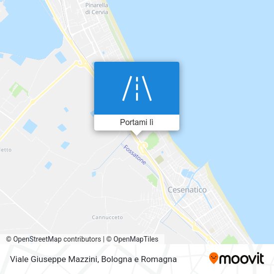 Mappa Viale Giuseppe Mazzini