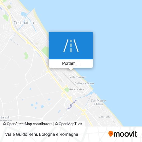 Mappa Viale Guido Reni