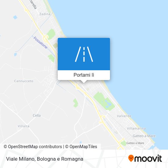 Mappa Viale Milano