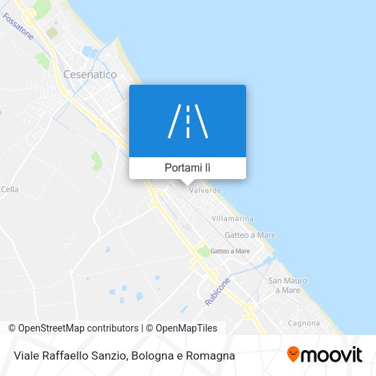Mappa Viale Raffaello Sanzio