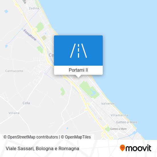 Mappa Viale Sassari