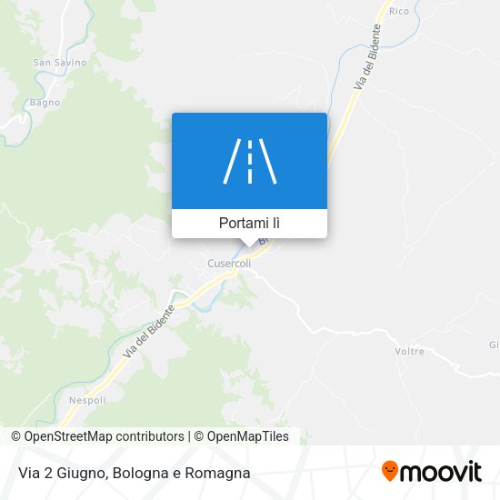 Mappa Via 2 Giugno