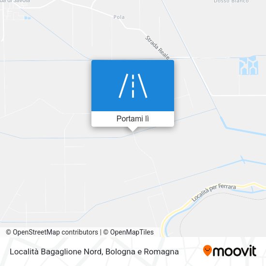 Mappa Località Bagaglione Nord