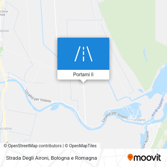 Mappa Strada Degli Aironi