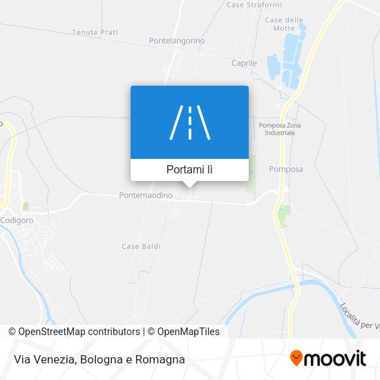 Mappa Via Venezia