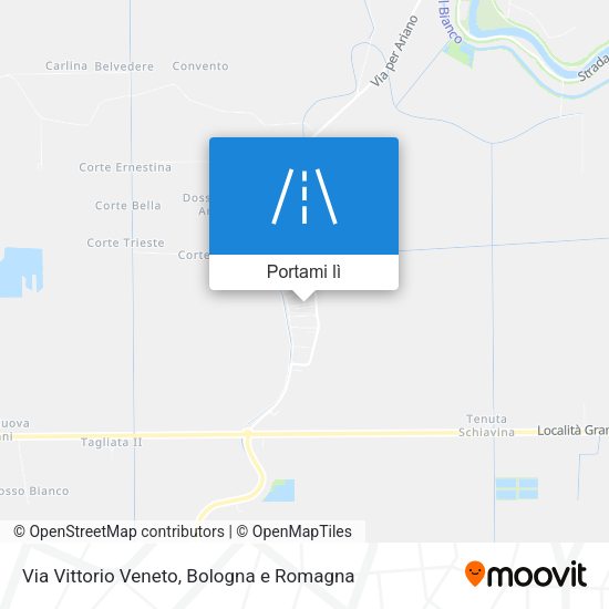 Mappa Via Vittorio Veneto