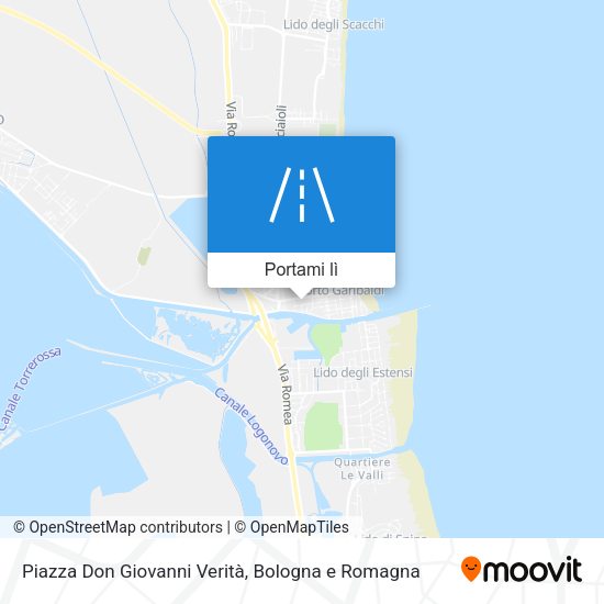 Mappa Piazza Don Giovanni Verità
