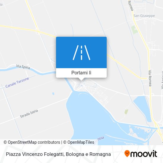 Mappa Piazza Vincenzo Folegatti