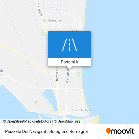 Mappa Piazzale Dei Naviganti