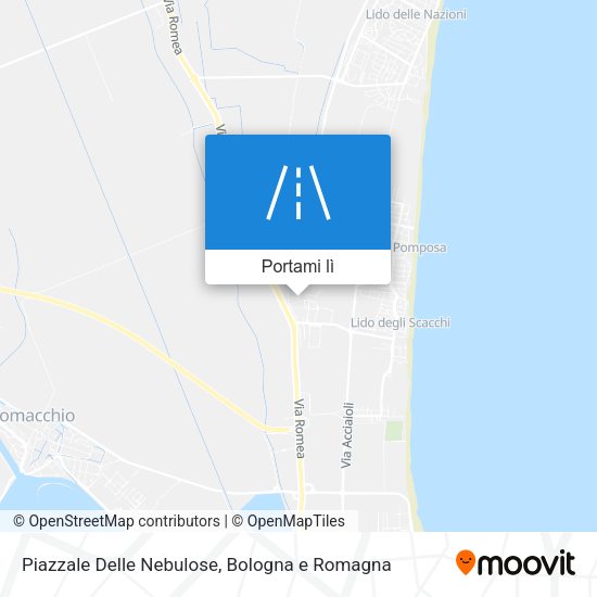 Mappa Piazzale Delle Nebulose