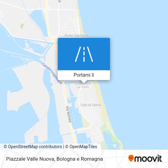 Mappa Piazzale Valle Nuova