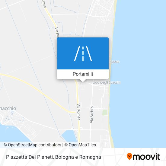 Mappa Piazzetta Dei Pianeti