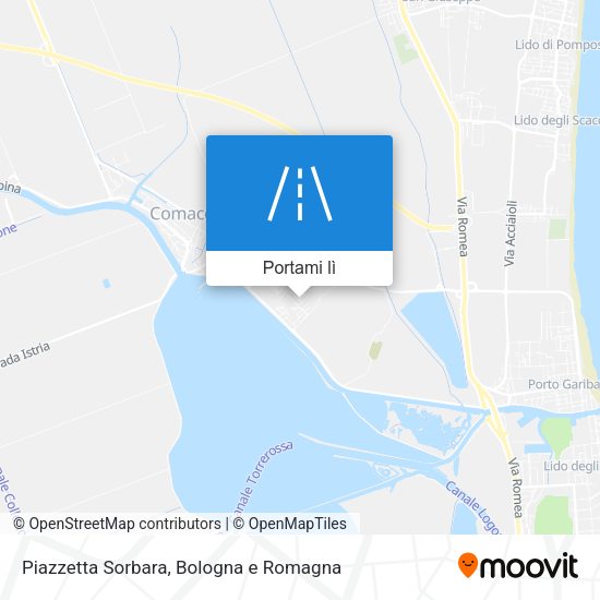 Mappa Piazzetta Sorbara