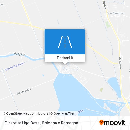 Mappa Piazzetta Ugo Bassi