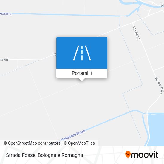 Mappa Strada Fosse