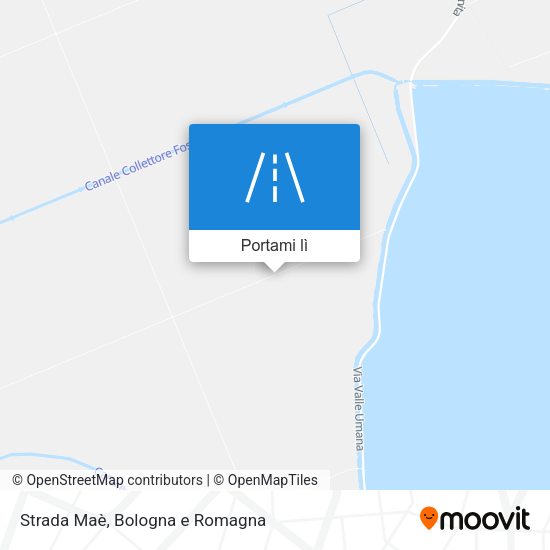 Mappa Strada Maè