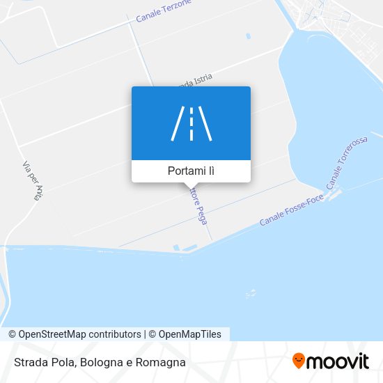 Mappa Strada Pola