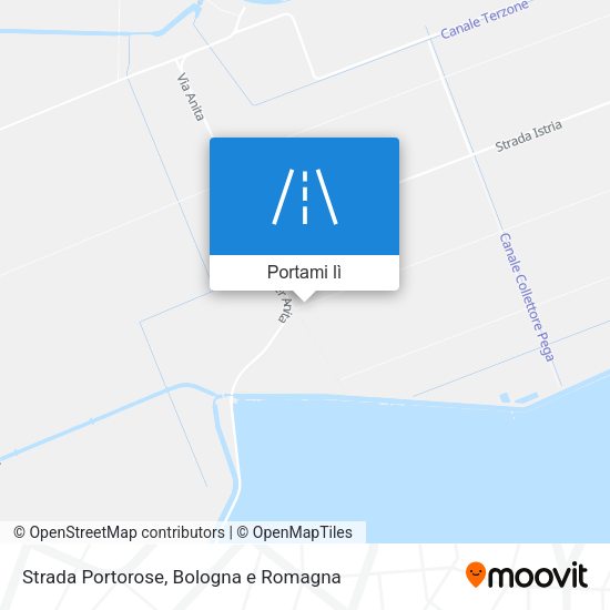 Mappa Strada Portorose