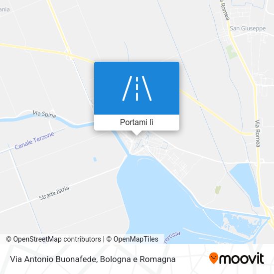 Mappa Via Antonio Buonafede