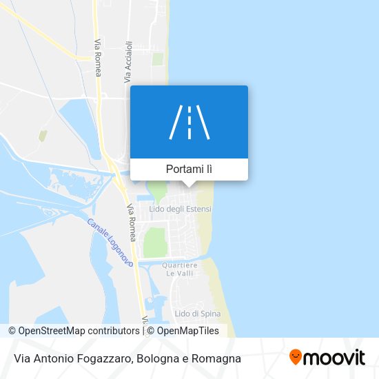 Mappa Via Antonio Fogazzaro