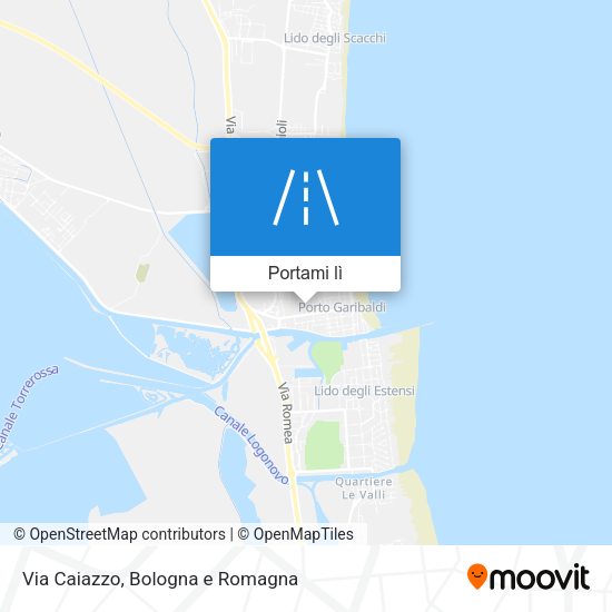 Mappa Via Caiazzo