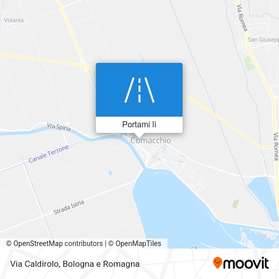 Mappa Via Caldirolo
