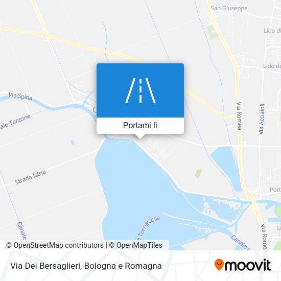 Mappa Via Dei Bersaglieri