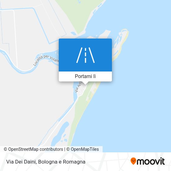 Mappa Via Dei Daini