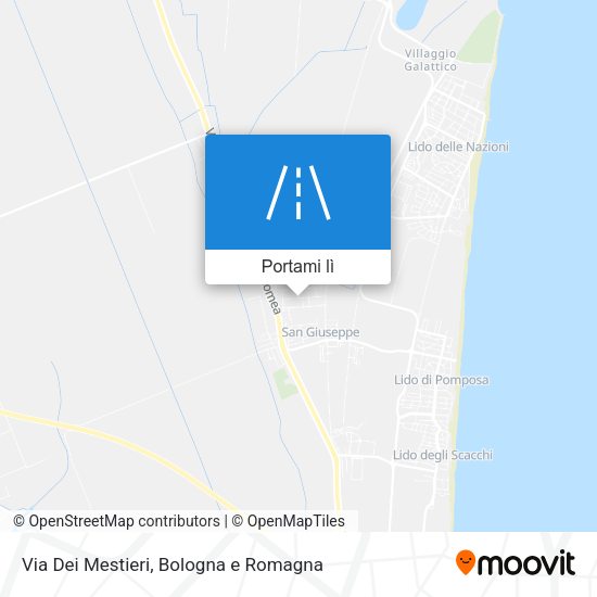 Mappa Via Dei Mestieri