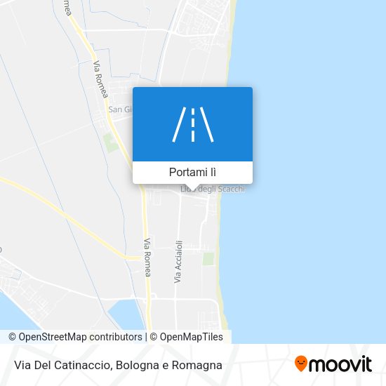 Mappa Via Del Catinaccio