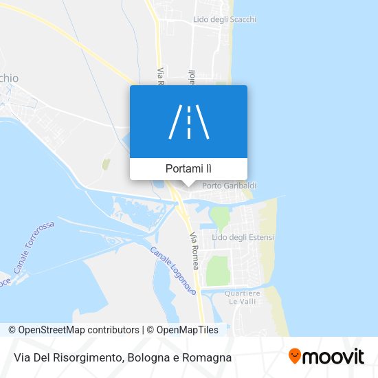 Mappa Via Del Risorgimento
