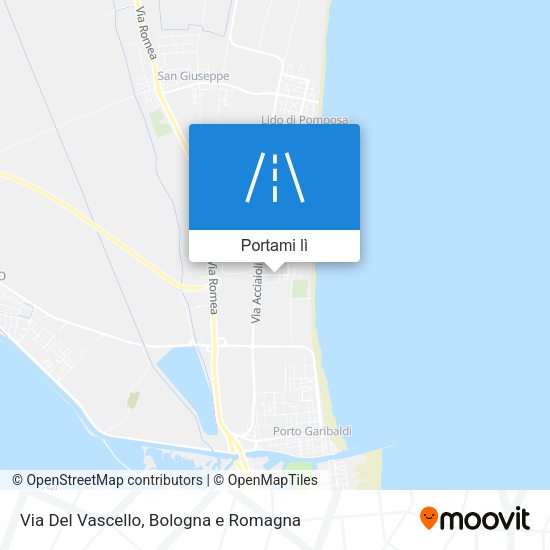 Mappa Via Del Vascello