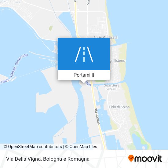 Mappa Via Della Vigna