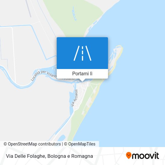 Mappa Via Delle Folaghe