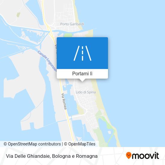 Mappa Via Delle Ghiandaie