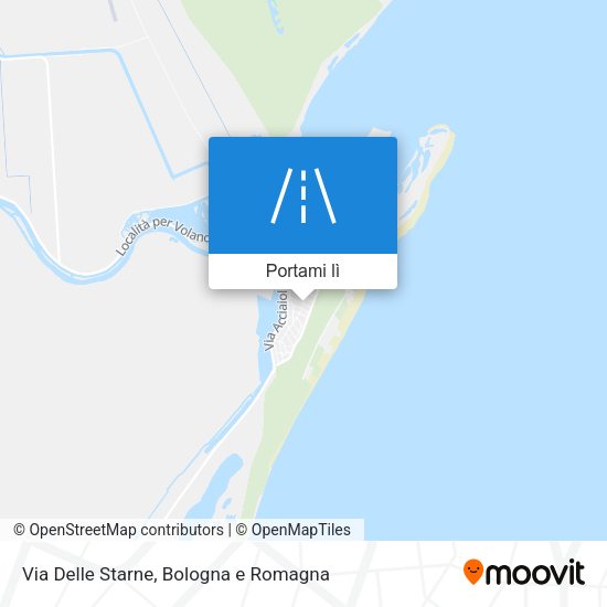 Mappa Via Delle Starne