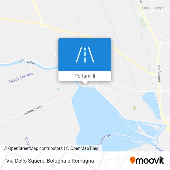 Mappa Via Dello Squero