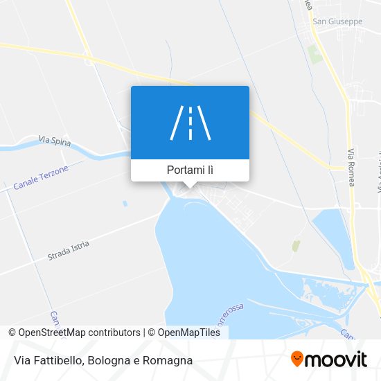 Mappa Via Fattibello