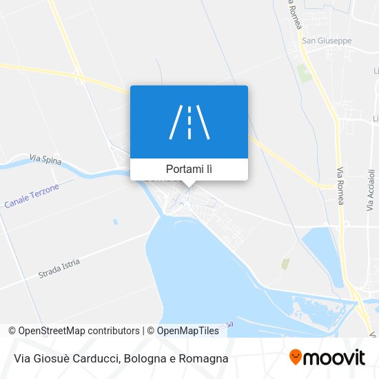Mappa Via Giosuè Carducci