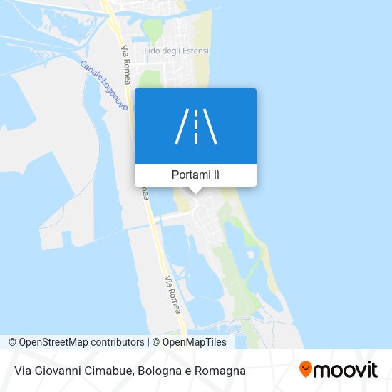 Mappa Via Giovanni Cimabue