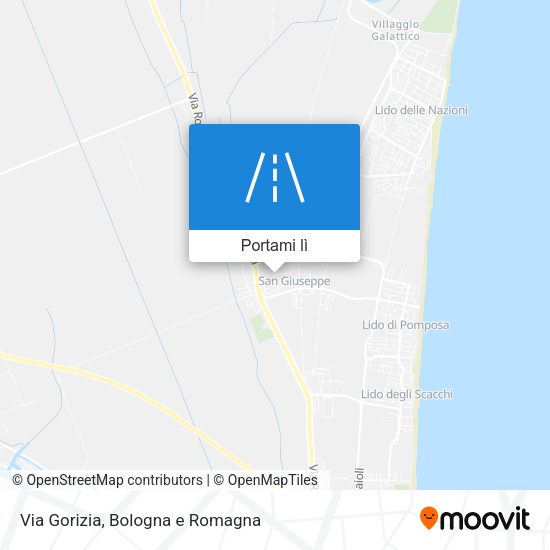 Mappa Via Gorizia