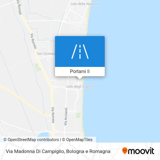 Mappa Via Madonna Di Campiglio