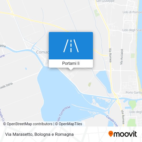 Mappa Via Marasetto