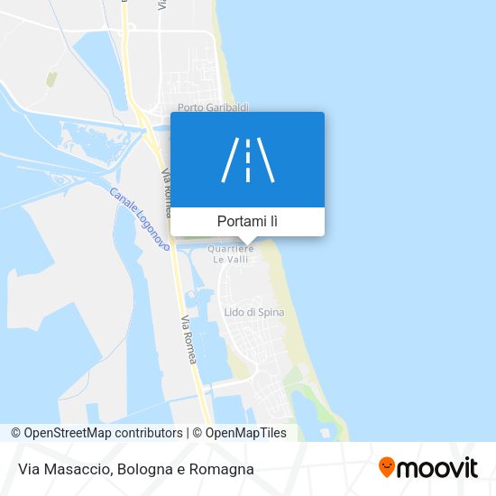 Mappa Via Masaccio