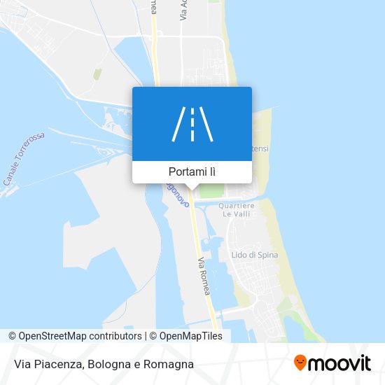 Mappa Via Piacenza