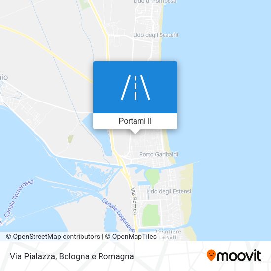 Mappa Via Pialazza