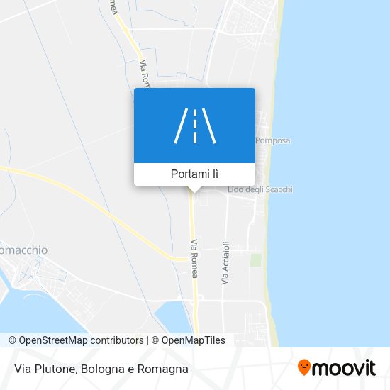 Mappa Via Plutone
